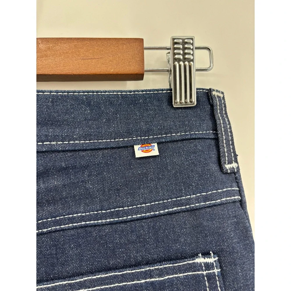 Dickies Straight Leg Carpenter Jeans Mens Blue Denim Relaxed Fit USA 2993L 28x34